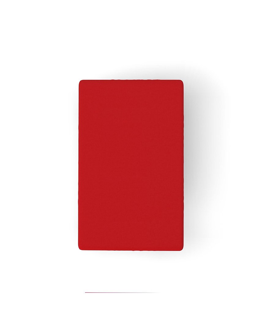 Lençol Ajustável Solteiro Rainbow Vermelho