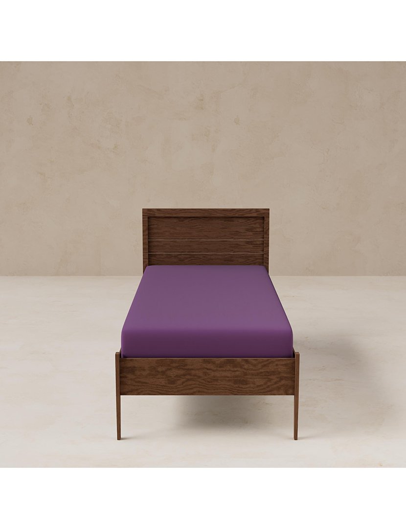 Lençol Ajustável Solteiro Rainbow Roxo