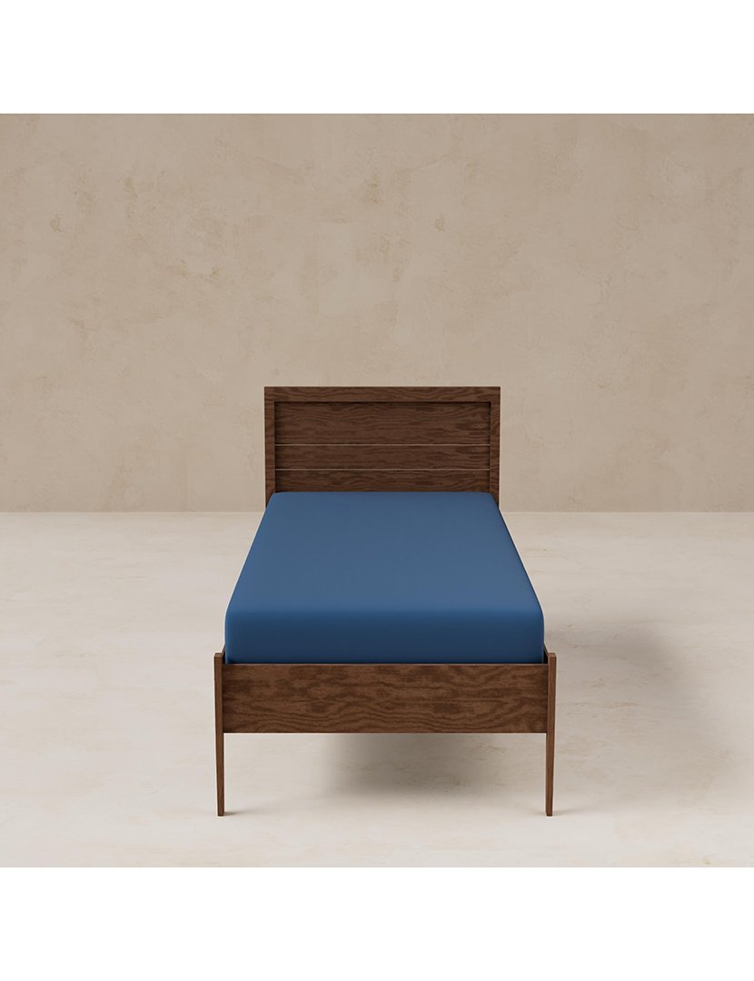 Lençol Ajustável Solteiro Rainbow Azul