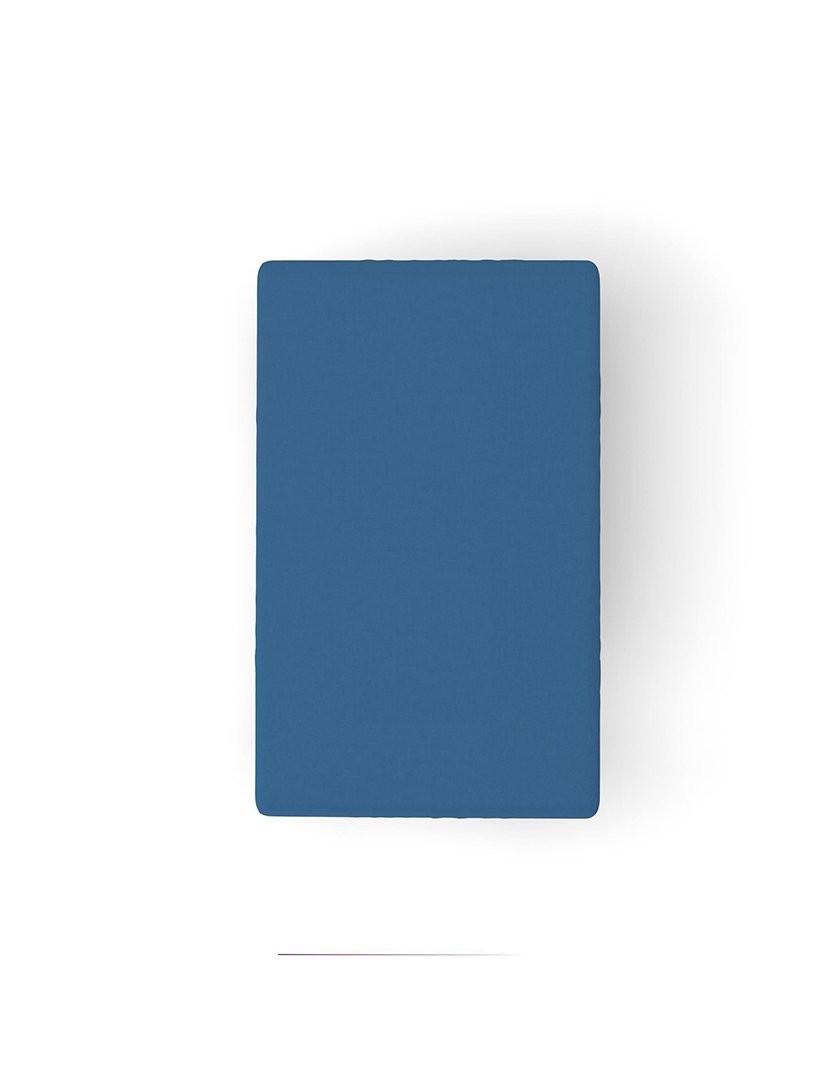 Lençol Ajustável Solteiro Rainbow Azul