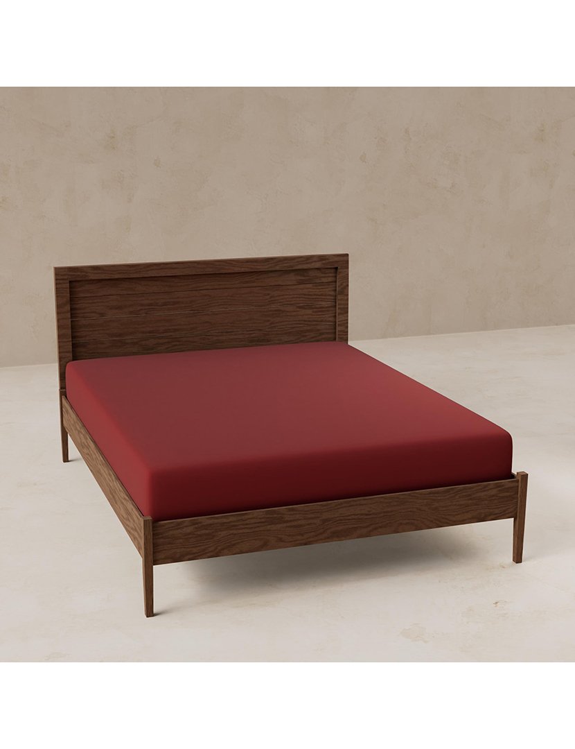 Lençol Ajustável Casal Rainbow Vermelho