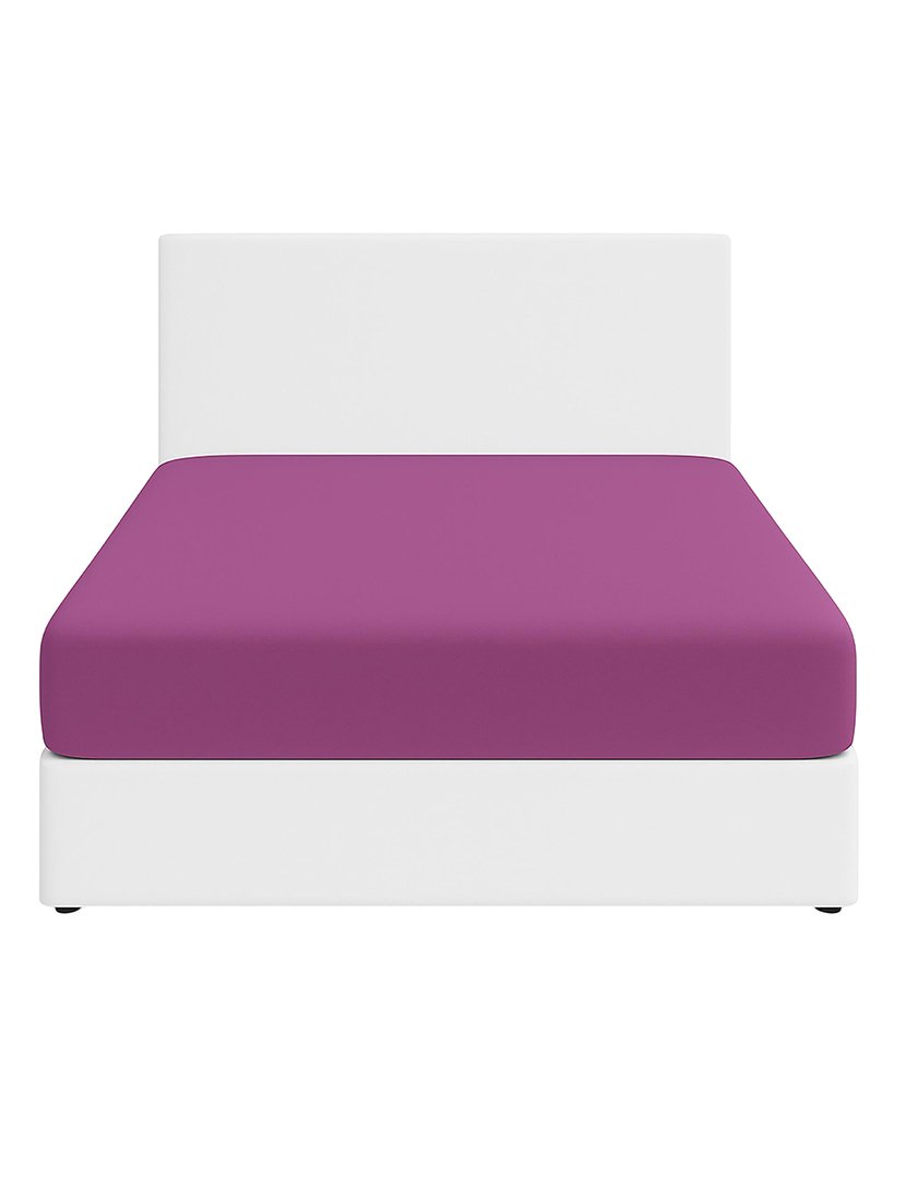 Lençol Ajustável Casal Rainbow Roxo