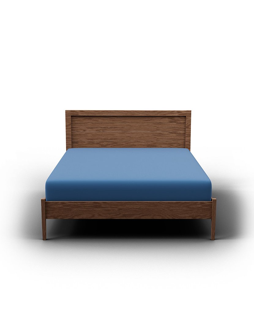 Lençol Ajustável Casal Rainbow Azul