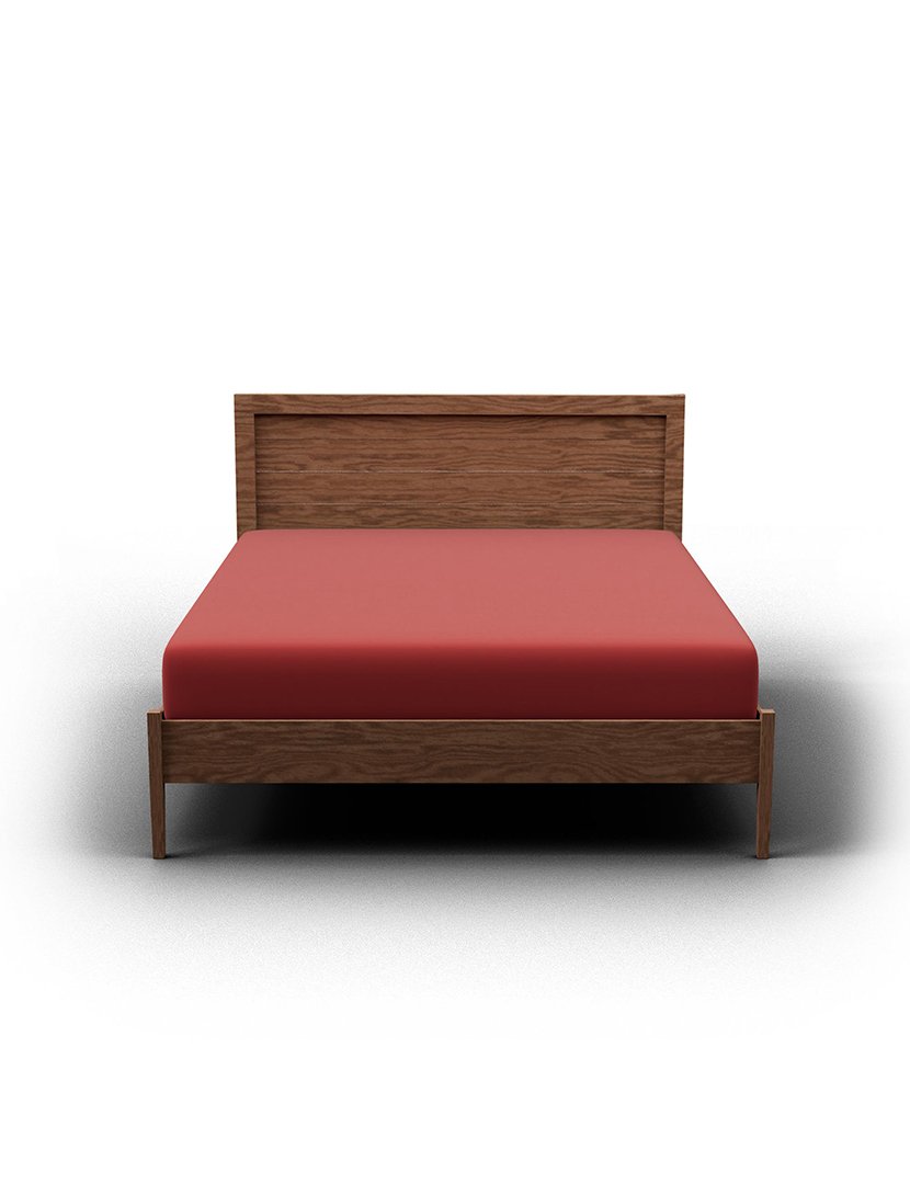 Lençol Ajustável Casal King Rainbow Vermelho