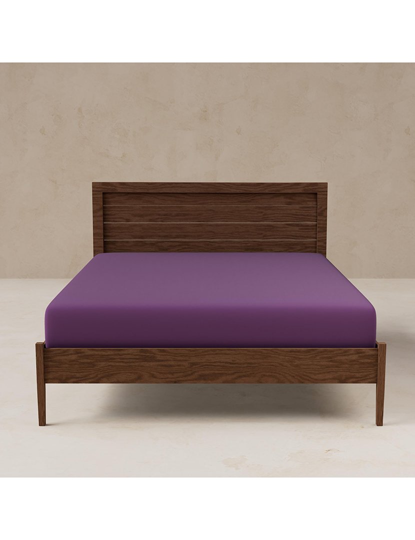 Lençol Ajustável Casal King Rainbow Roxo