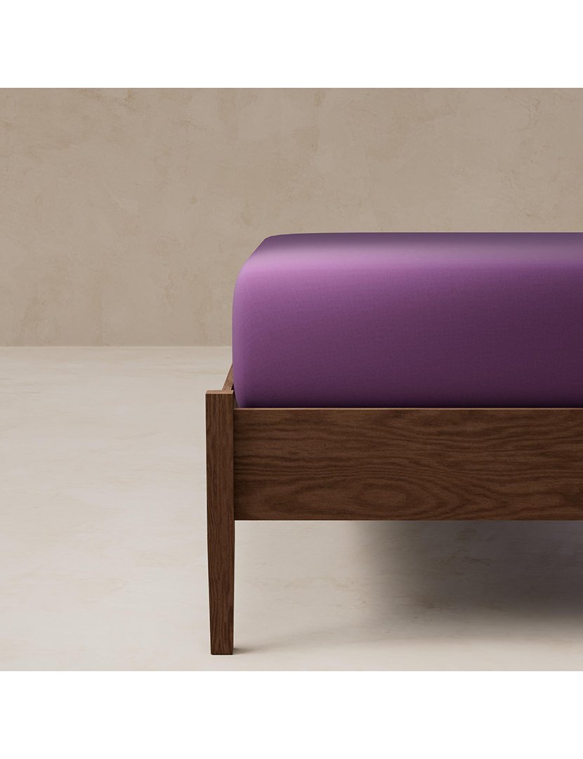 Lençol Ajustável Casal King Rainbow Roxo