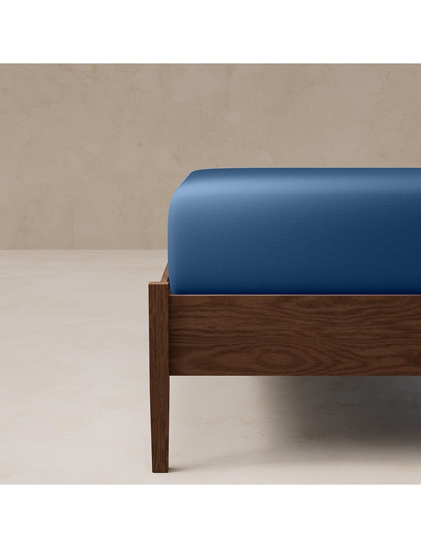 Lençol Ajustável Casal King Rainbow Azul