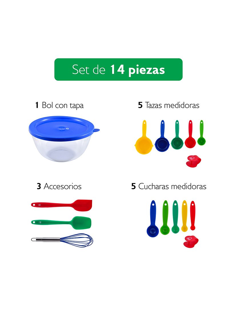 Conjunto de Acessórios Pastelaria