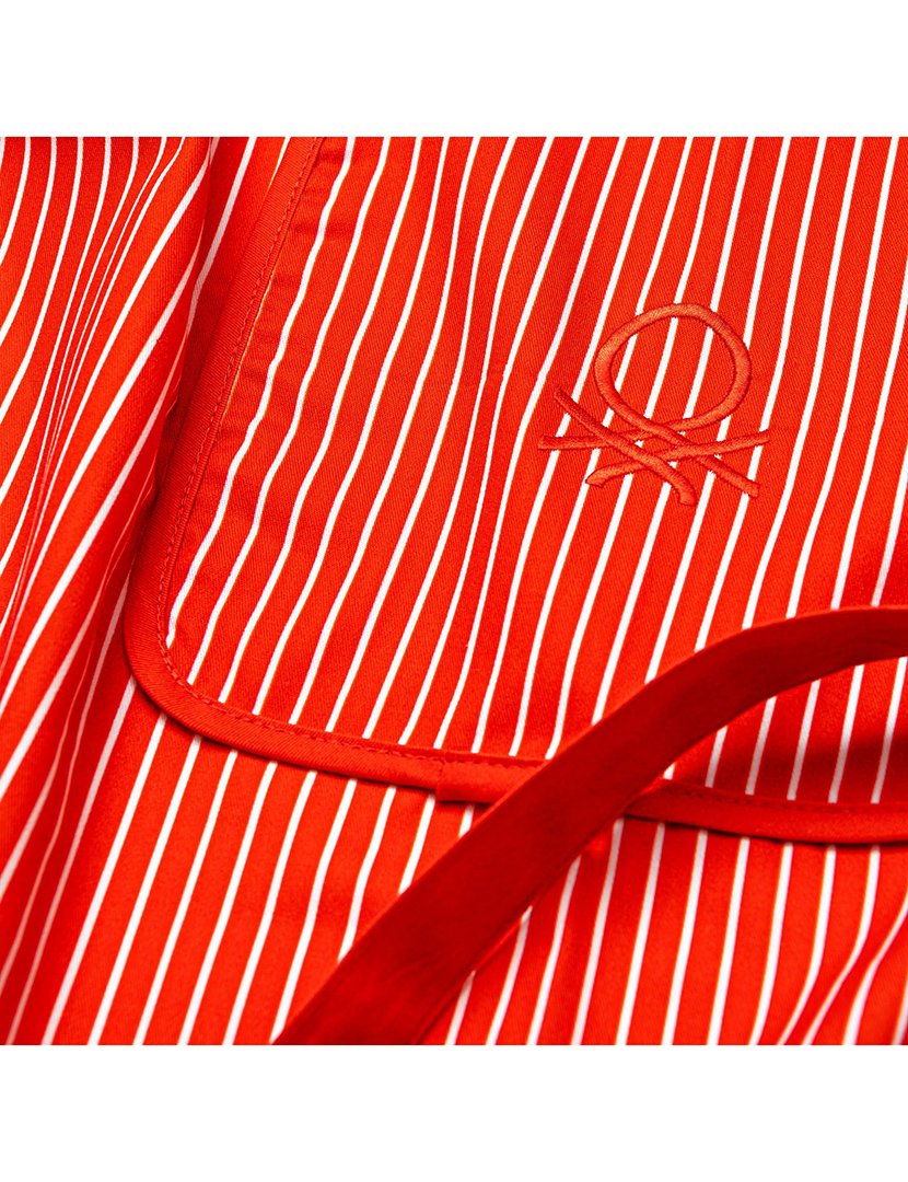 Conjunto Avental + Luvas Cozinha Rainbow Vermelho