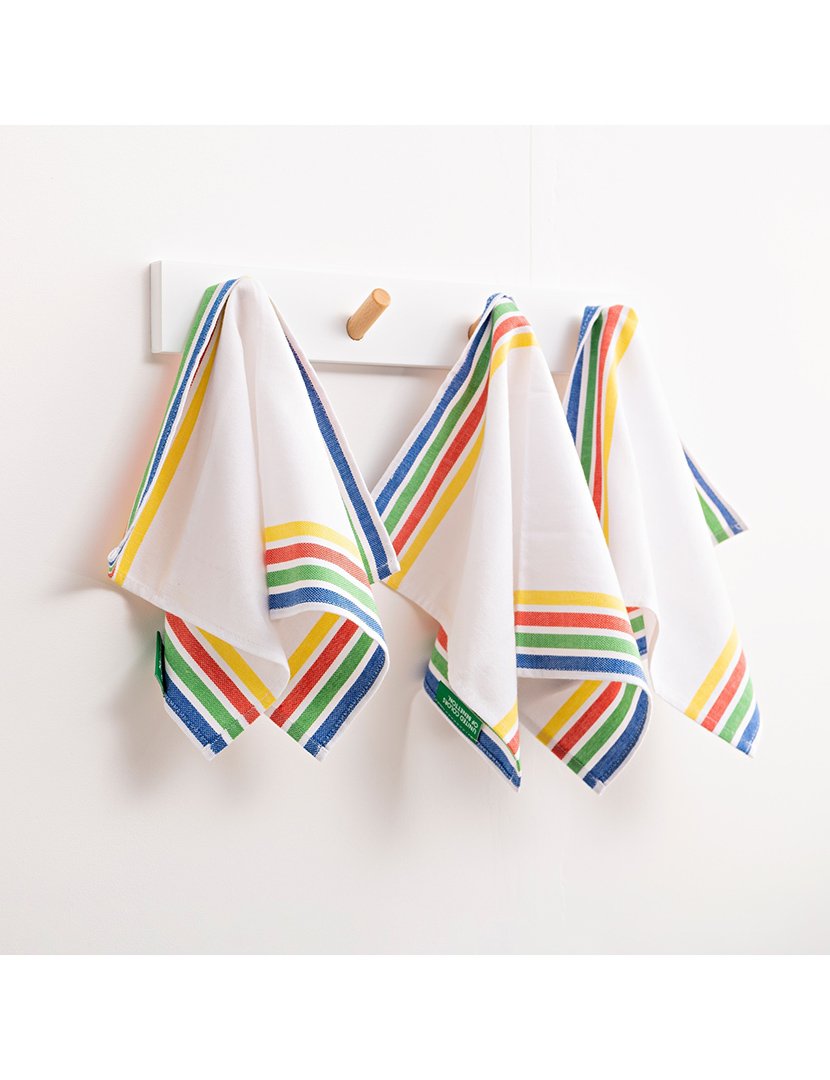 Conjunto 4 Individuais Rainbow Riscas 30x45 cm