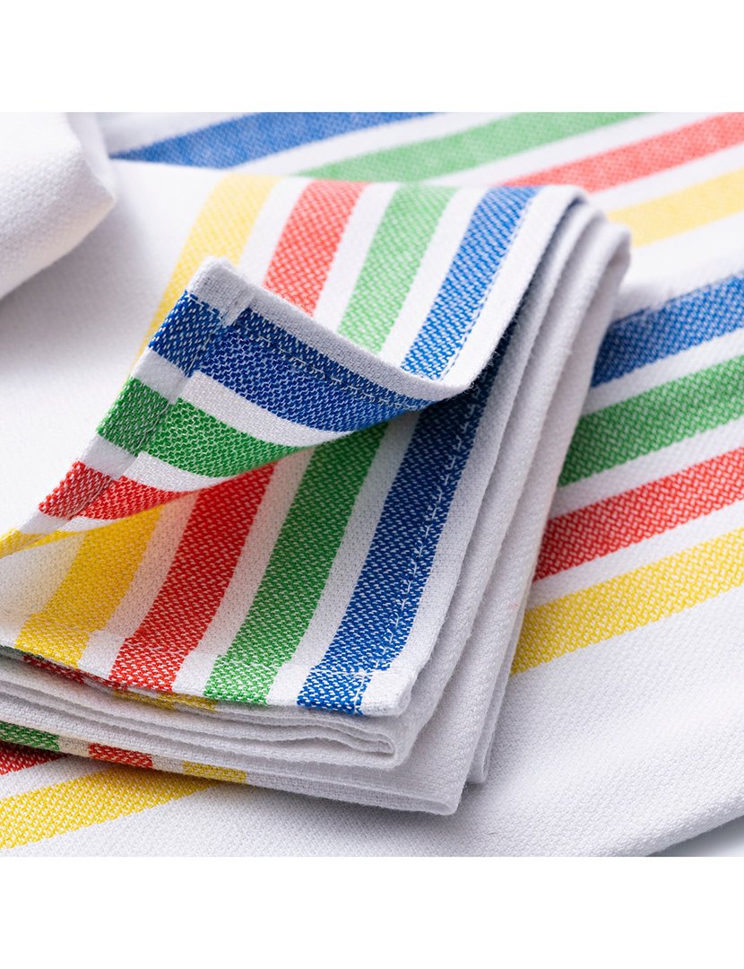 Conjunto 4 Individuais Rainbow Riscas 30x45 cm