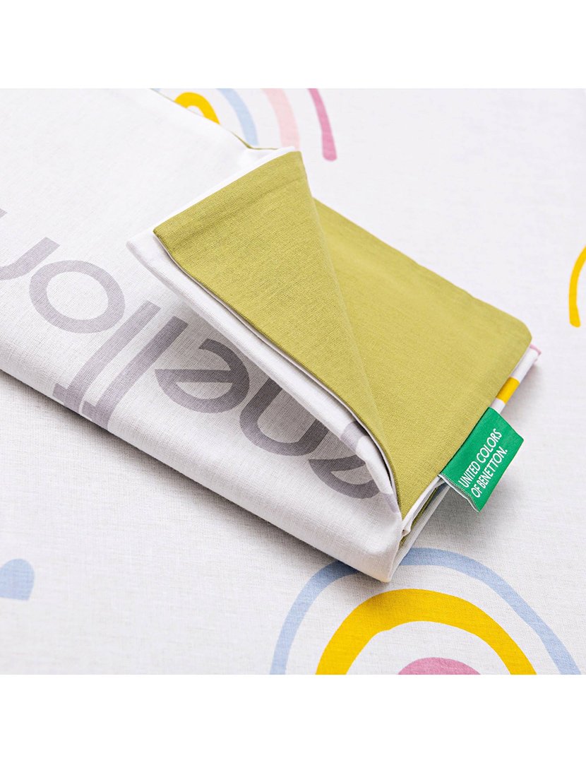 Conjunto Roupa Cama Rainbow Kids