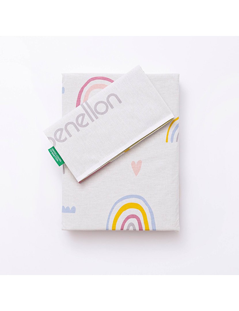 Conjunto Roupa Cama Rainbow Kids