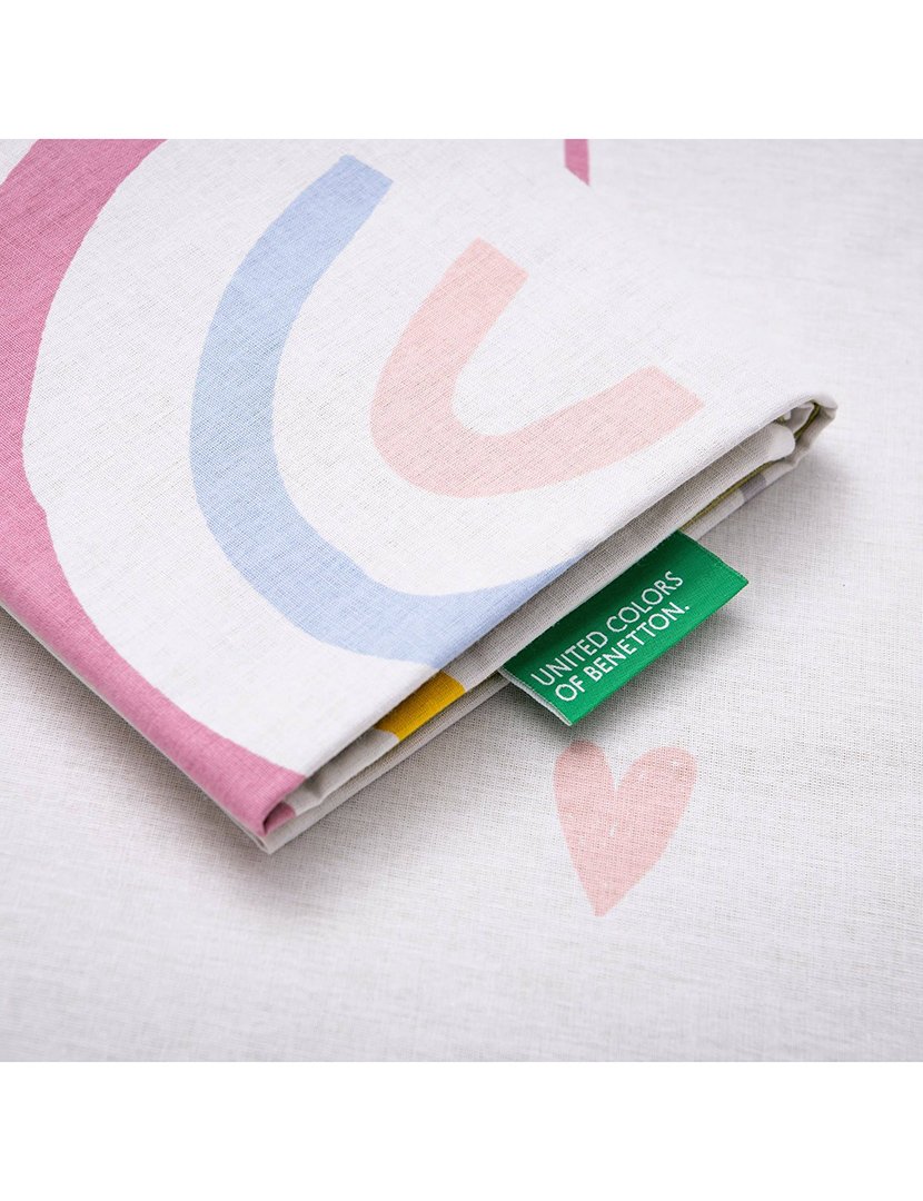 Conjunto Roupa Cama Rainbow Kids