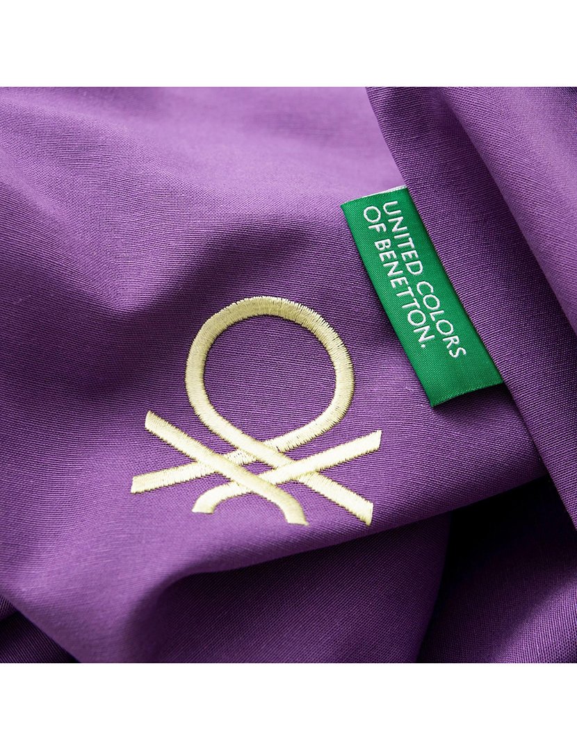 Conjunto Capa Edredon Rainbow Verde/Roxo 150x220+63x63 cm