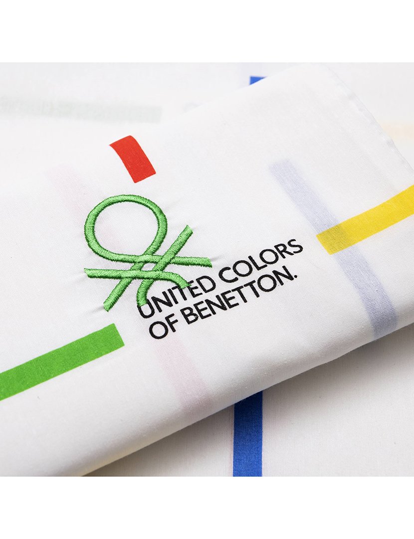 Conjunto Lençóis Rainbow Riscas 90x200x30+ 45x110 cm