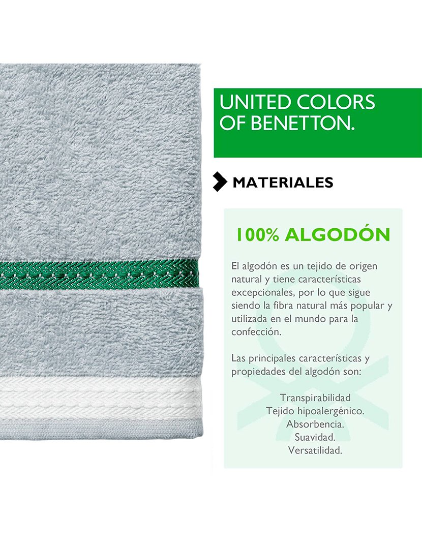 Toalha Mãos Cinzento Riscas 30x50 cm