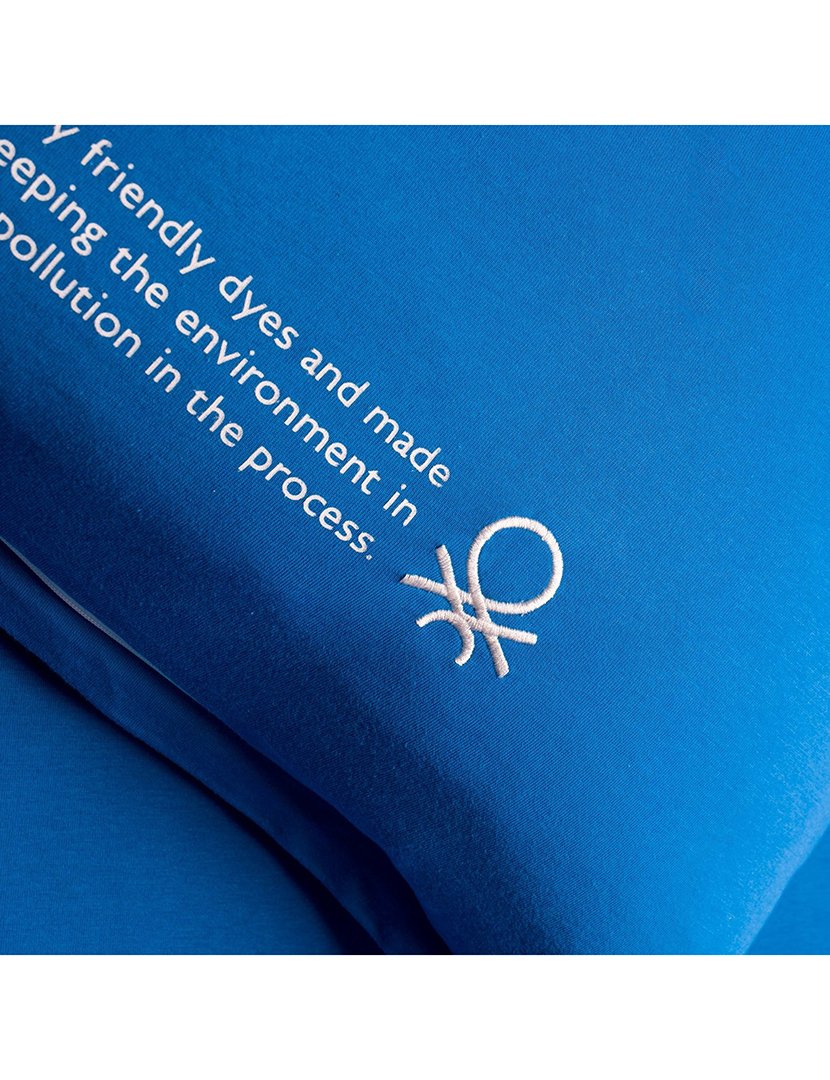 Conjunto Capa Edredon United Azul 155x200 cm