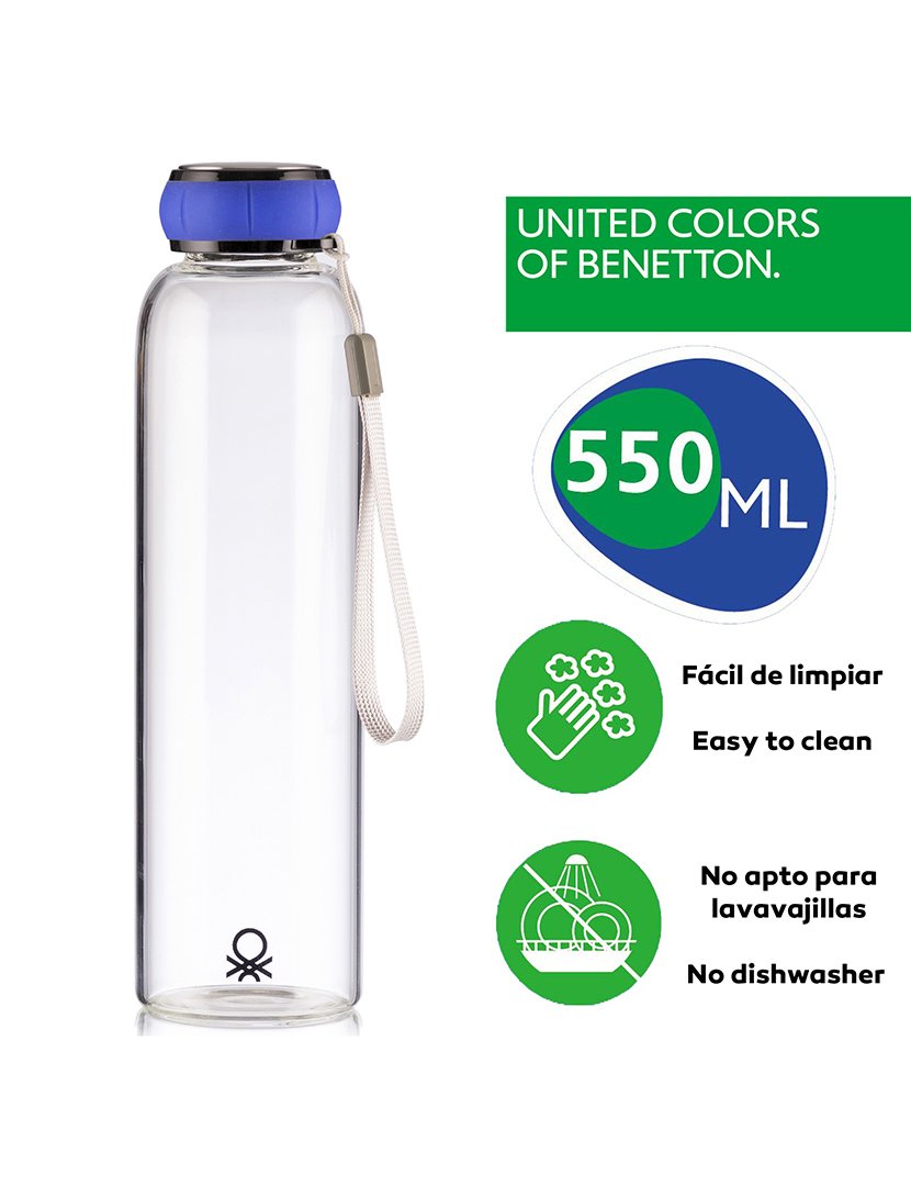 Garrafa Água Azul 550ml