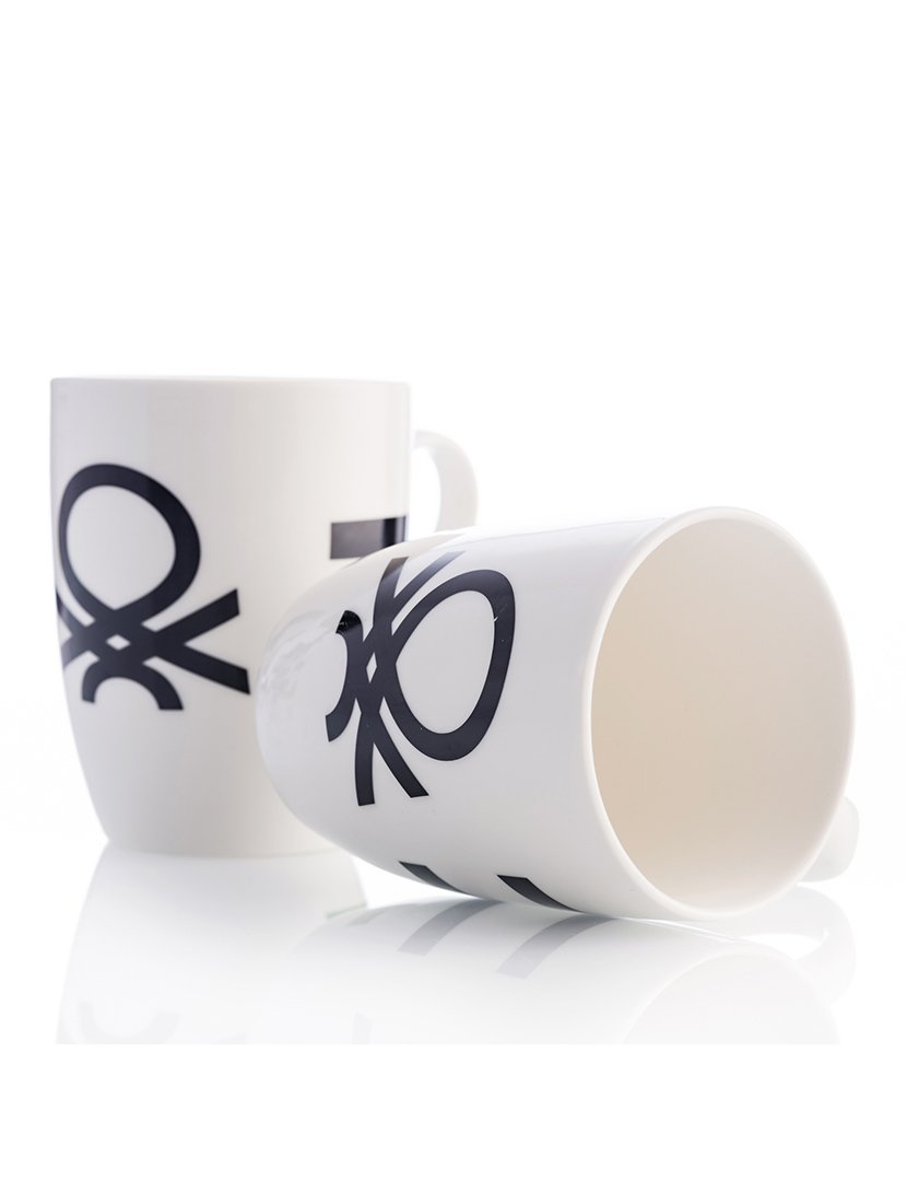 Conjunto 4 Canecas Logo Preto