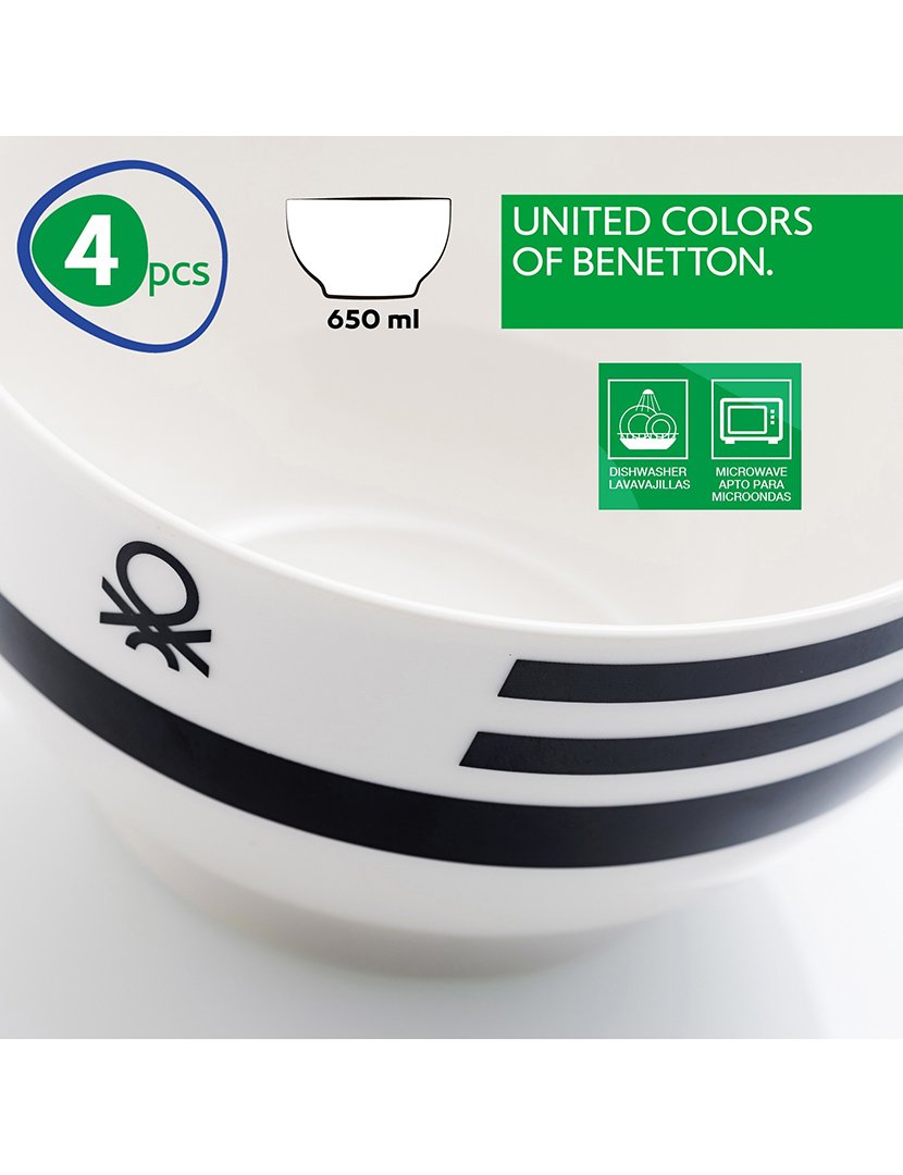 Conjunto 4 Taças Black&White