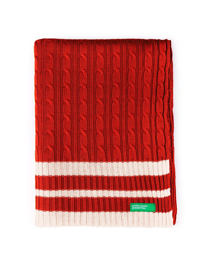 Manta Riscas Vermelho