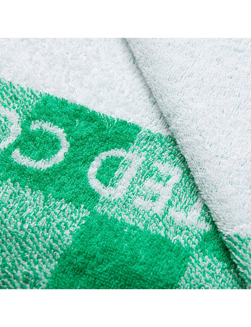 Toalha Praia Criança Quadrados Verde 70x140cm 