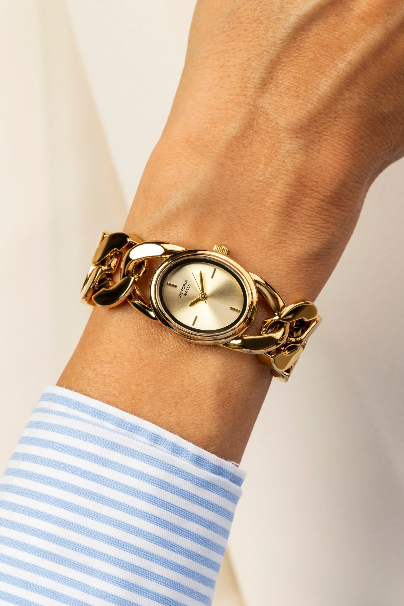 Relógio Feminino Dourado