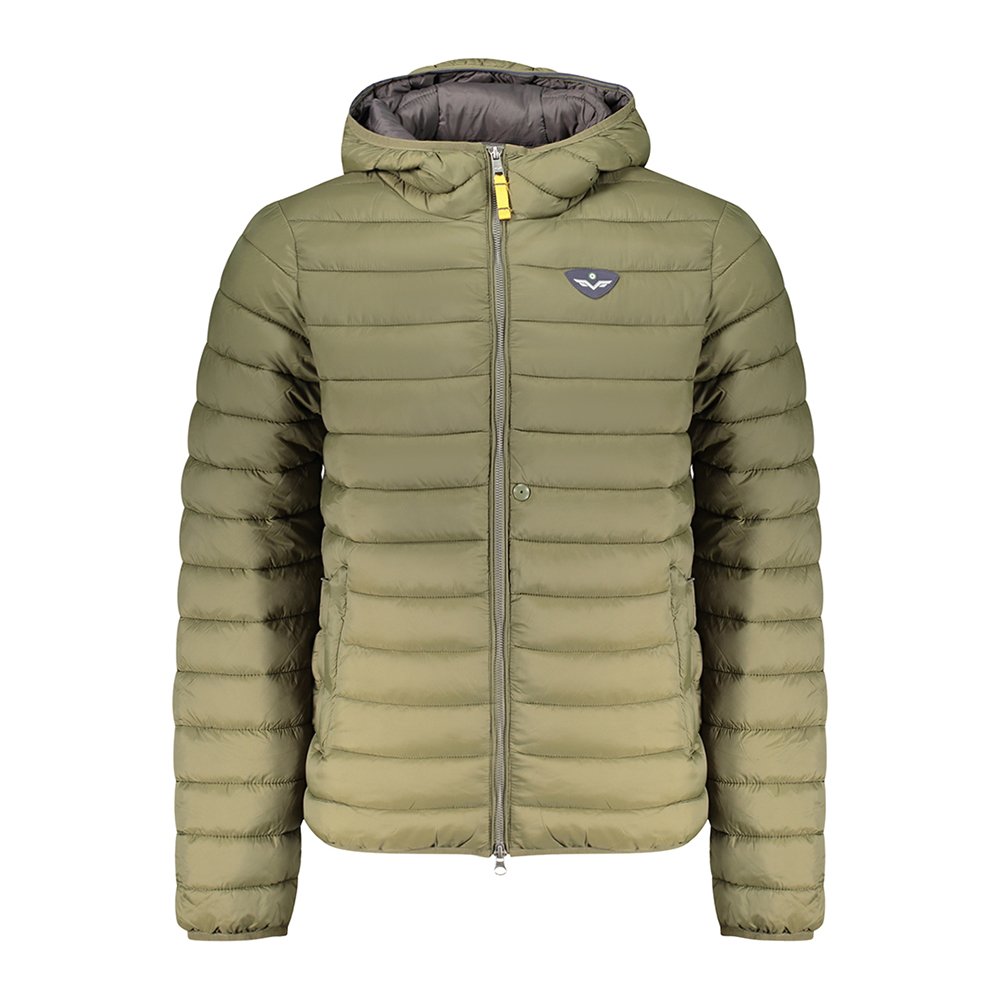 Casaco com Capuz Homem Verde