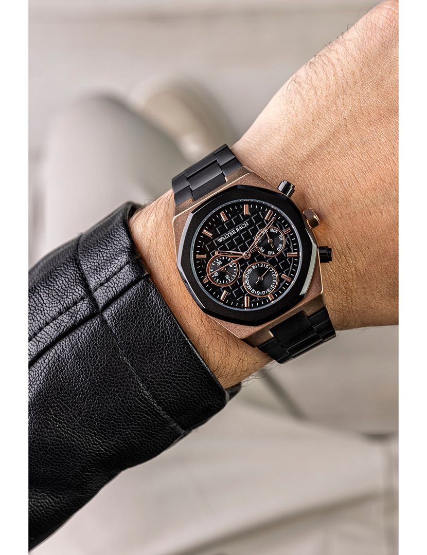 Relógio Masculino Rose Gold