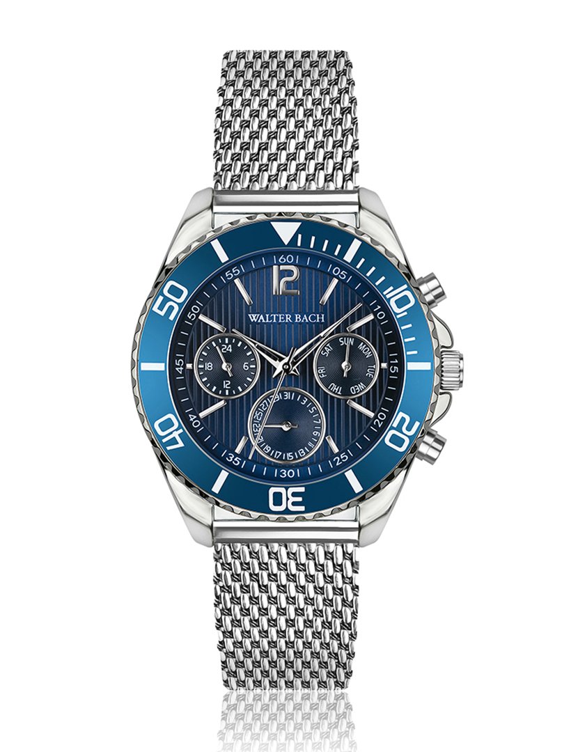 Relógio Masculino Prateado