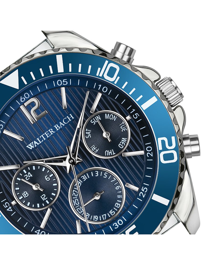 Relógio Masculino Prateado