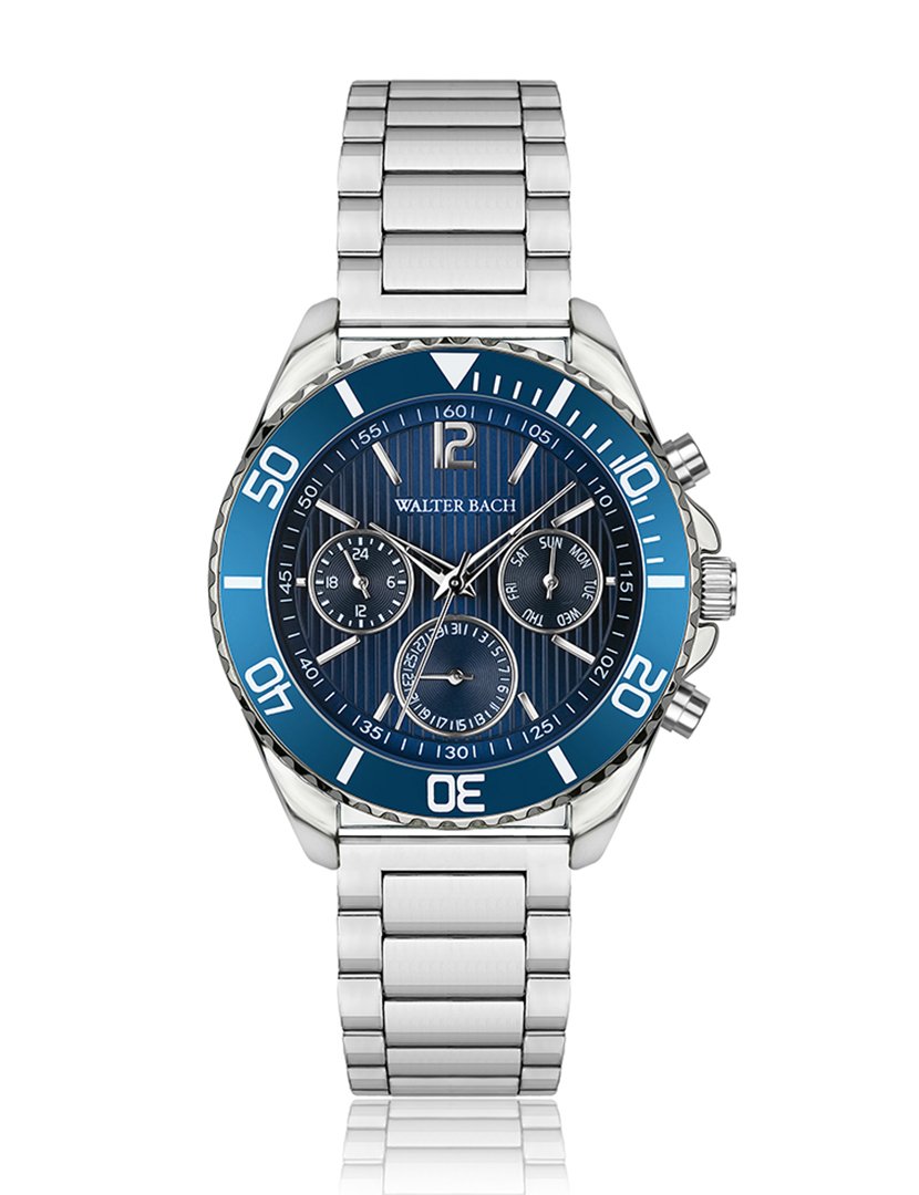 Relógio Masculino Prateado