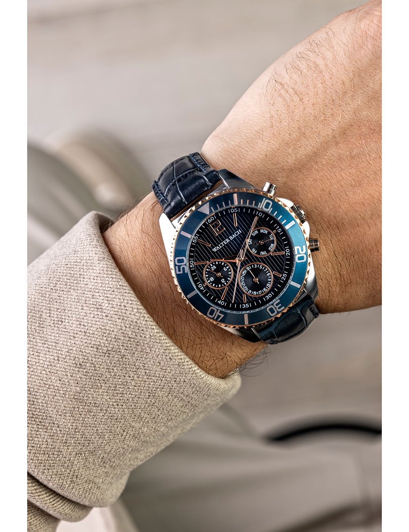 Relógio Masculino Prateado