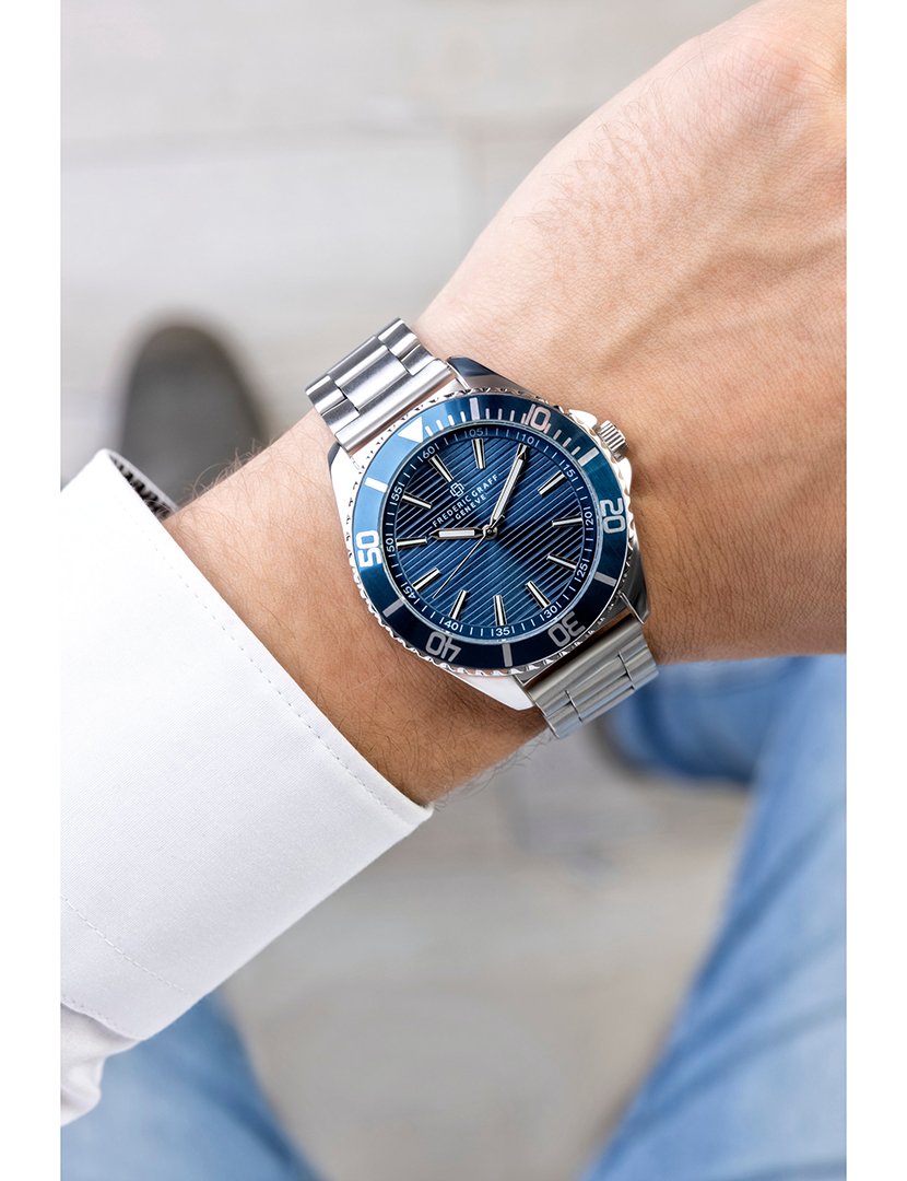 Relógio Masculino Prateado