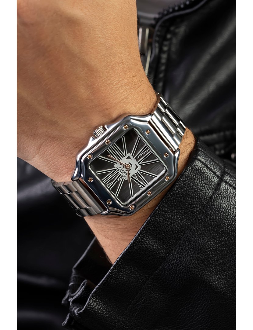 Relógio Masculino Prateado