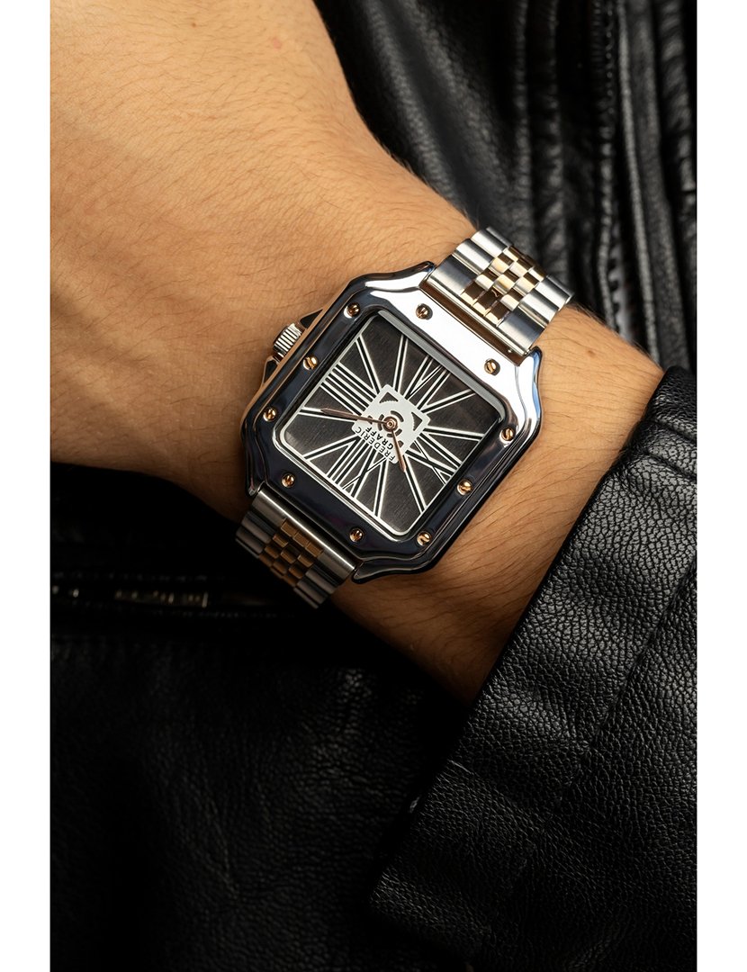 Relógio Masculino Prateado