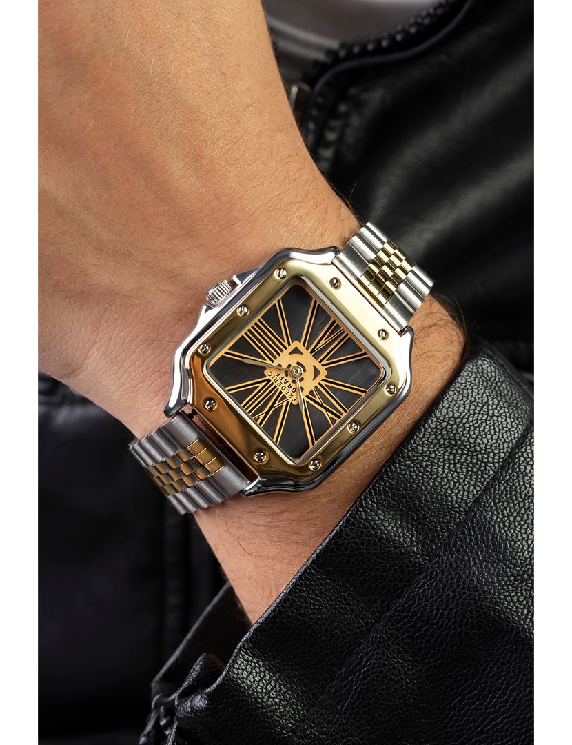 Relógio Masculino Prateado