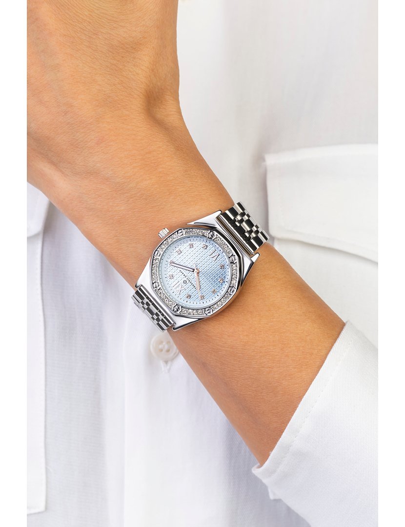 Relógio Feminino Prateado