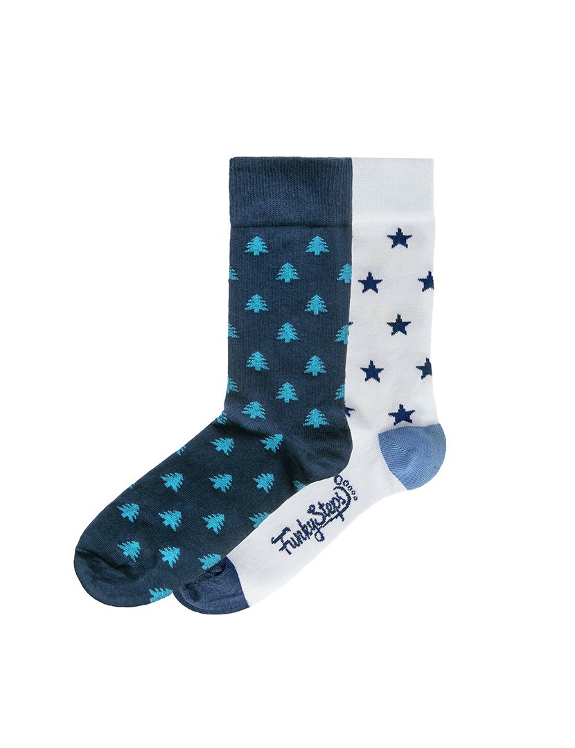 2 Pares de Meias multicoloridos