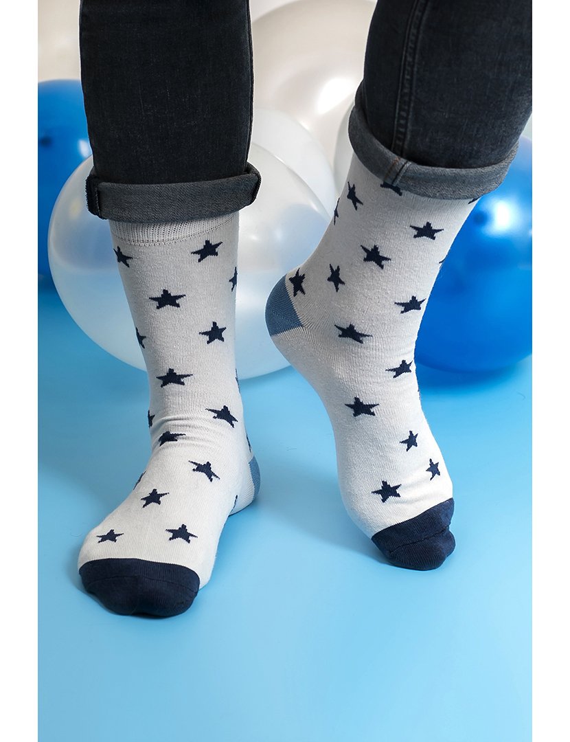 2 Pares de Meias multicoloridos