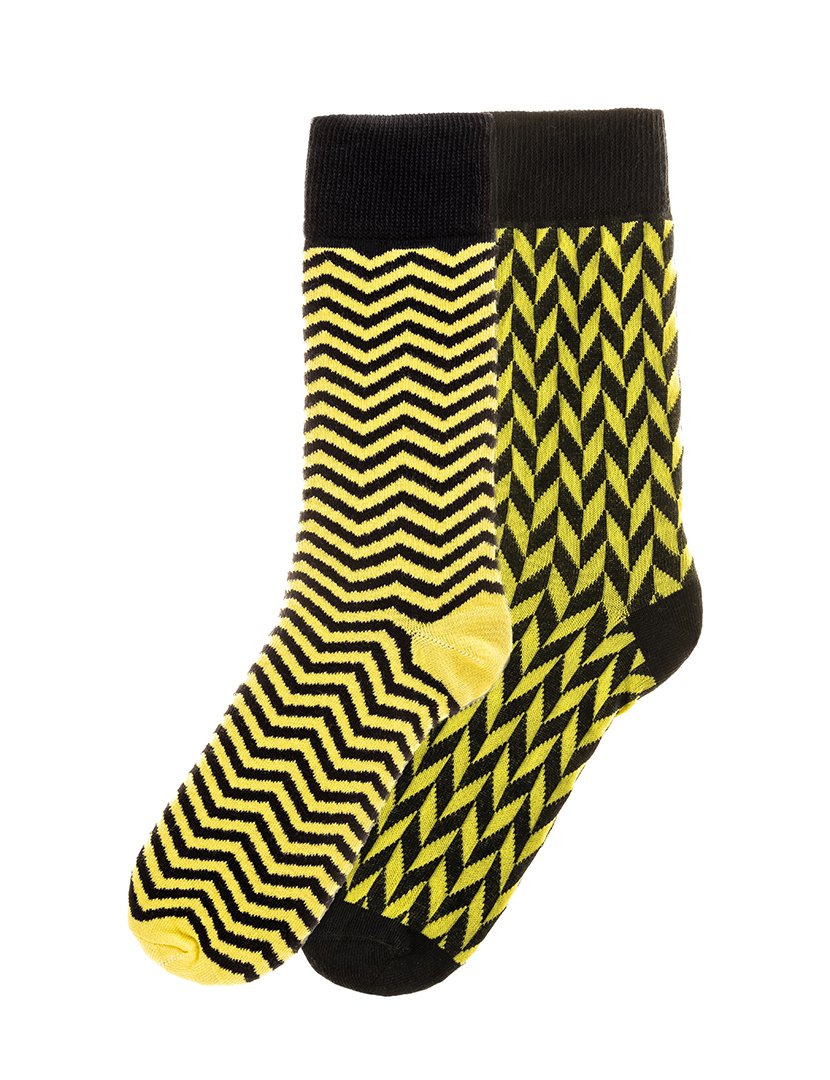 2 Pares de Meias multicoloridos