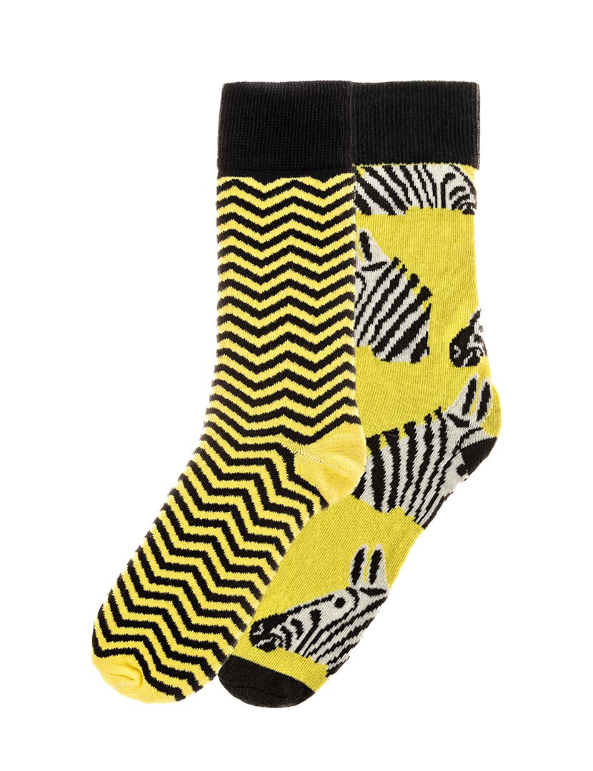 2 Pares de Meias multicoloridos