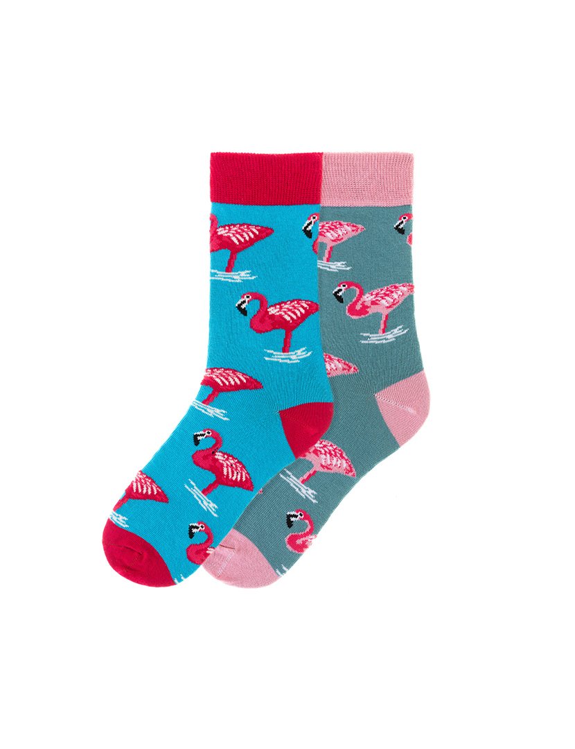 2 Pares de Meias multicoloridos