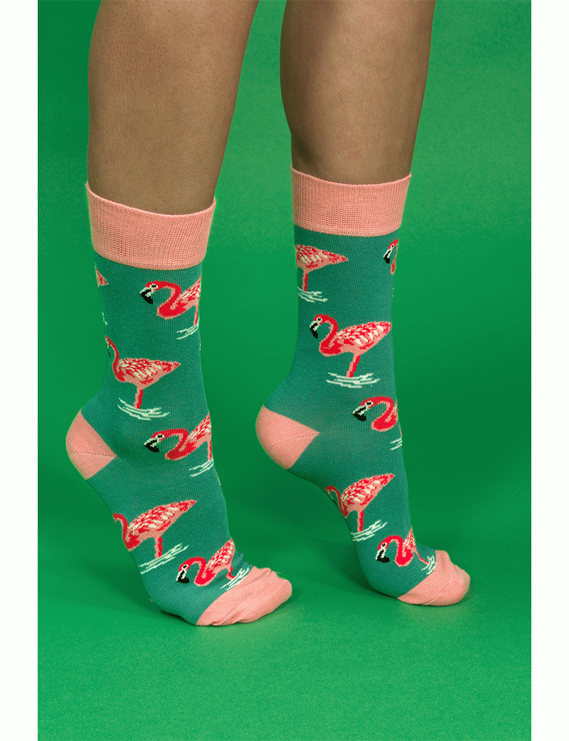 2 Pares de Meias multicoloridos