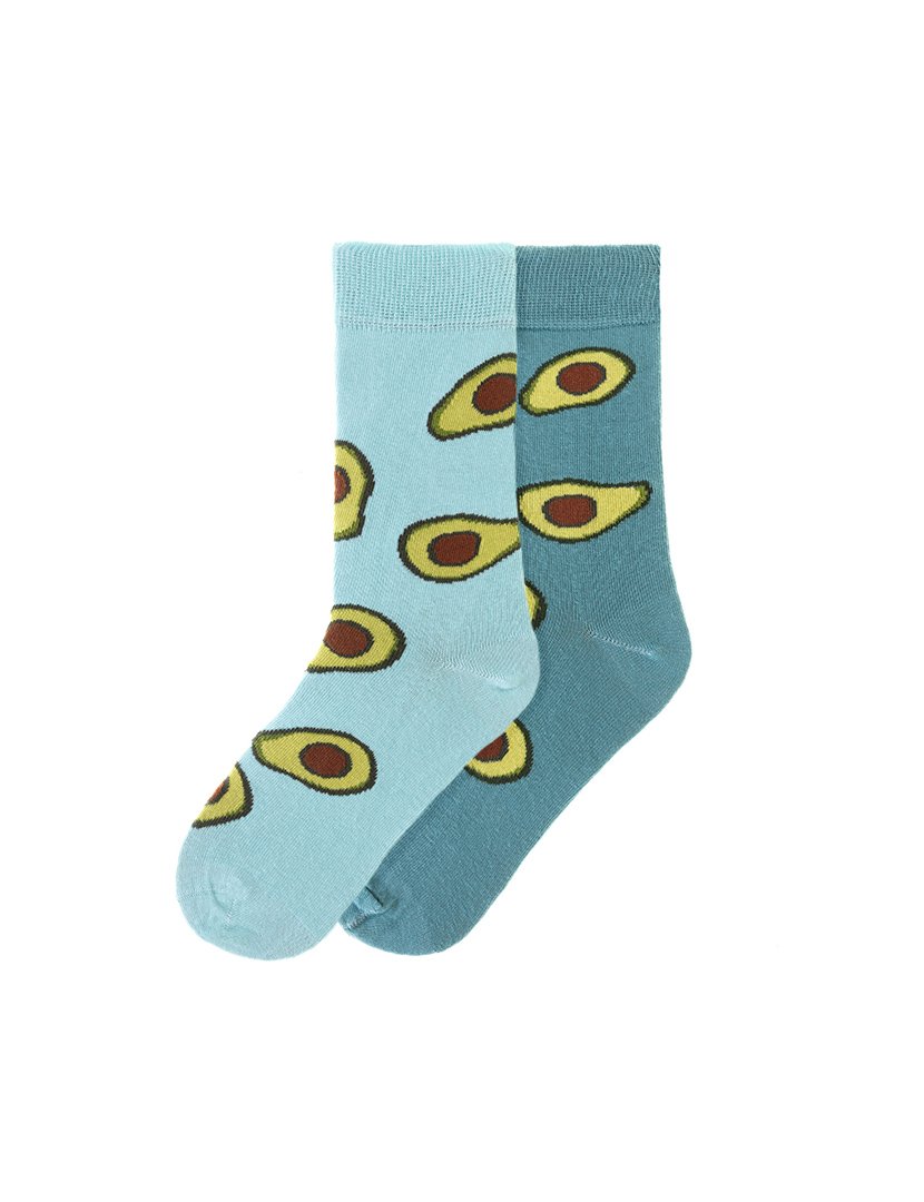 2 Pares de Meias multicoloridos