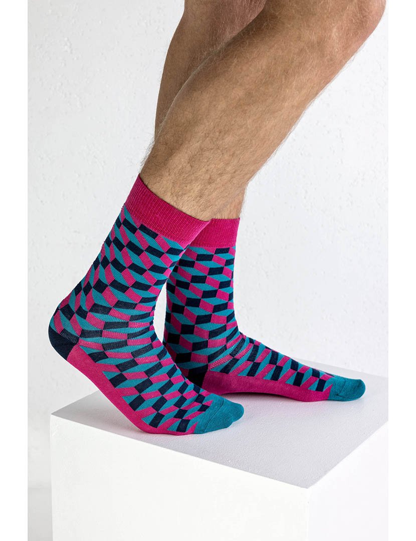 2 Pares de Meias multicoloridos