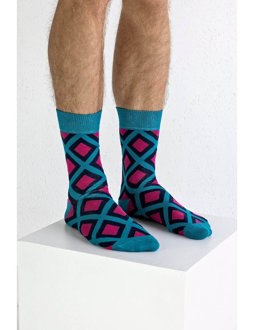 2 Pares de Meias multicoloridos