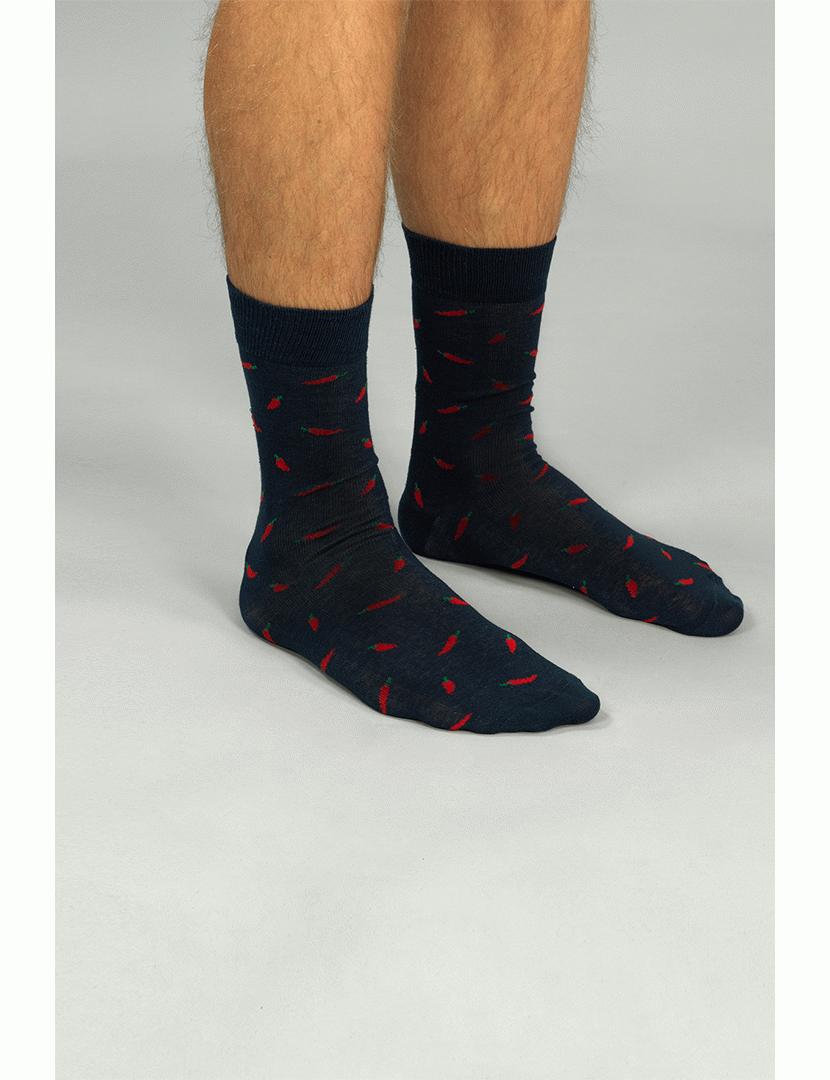 2 Pares de Meias multicoloridos