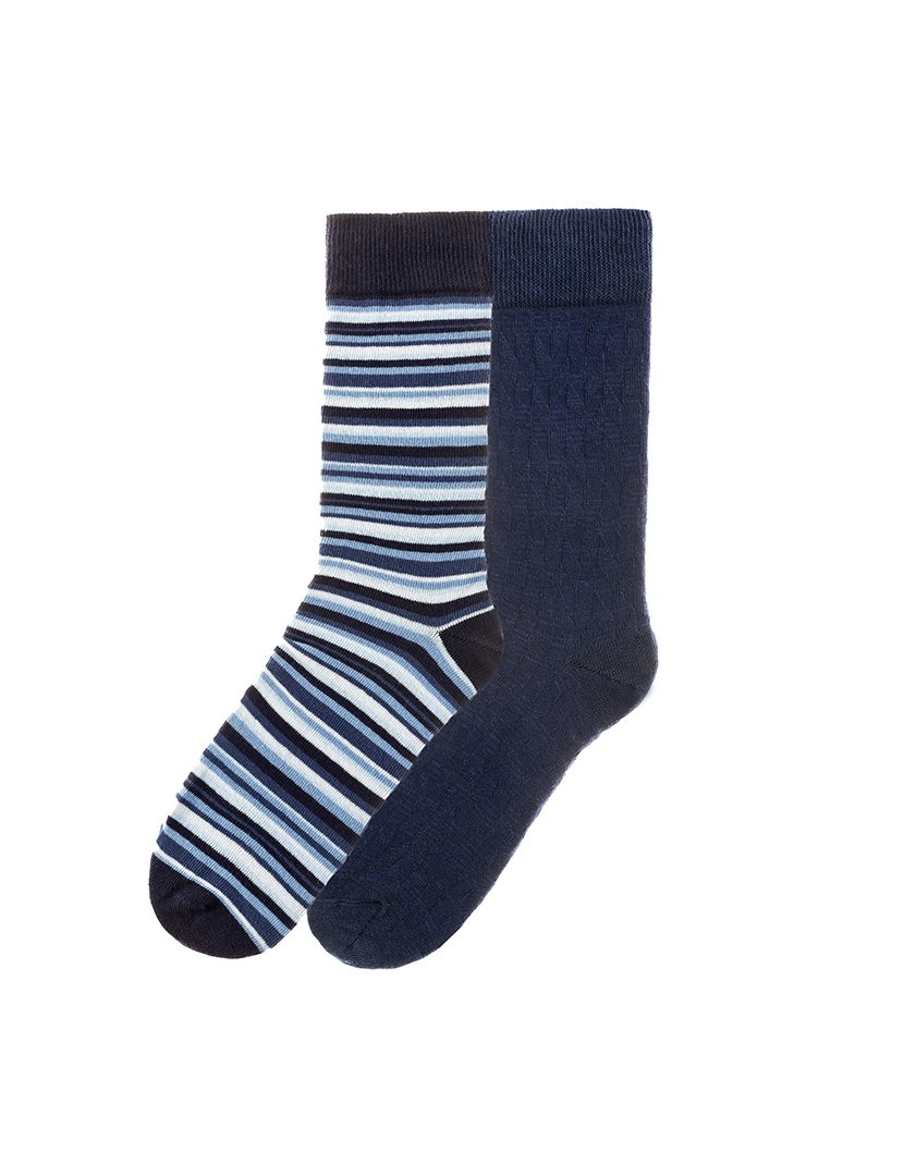 2 Pares de Meias multicoloridos